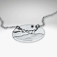 St. Mary Lake in Glacier Necklace