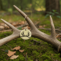 Antler Earrings - Daphne Lorna