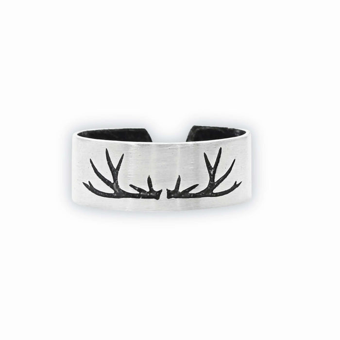 Antlers Adjustable Ring