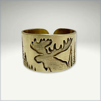 Creek Moose Adjustable Ring