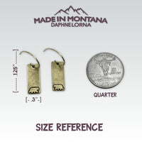 Bear Boy Earrings - Daphne Lorna