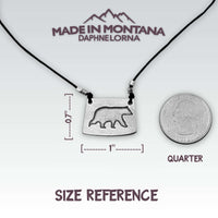 Bear Boy Necklace - Daphne Lorna