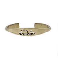 Bear Family Cuff Bracelet - Daphne Lorna