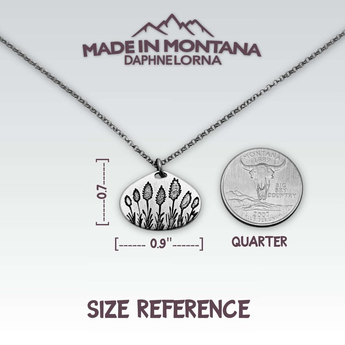 Beargrass Necklace - Daphne Lorna