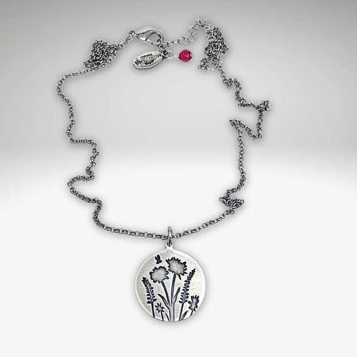 Bee in the Flowers Necklace - Daphne Lorna