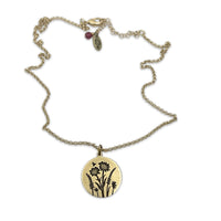 Bee in the Flowers Necklace - Daphne Lorna