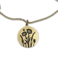 Bee in the Flowers Necklace - Daphne Lorna