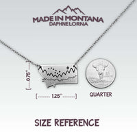 Big Dipper Over Montana Necklace - Daphne Lorna
