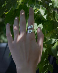 Bitterroot Bypass Adjustable Ring - Daphne Lorna