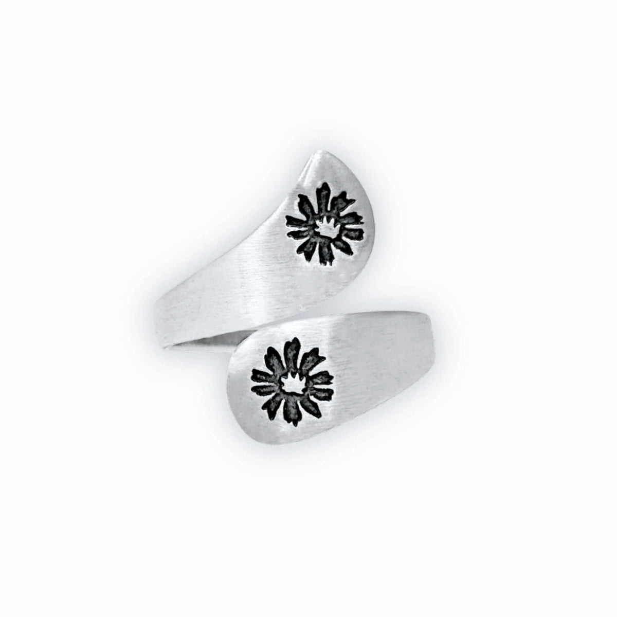 Bitterroot Bypass Adjustable Ring - Daphne Lorna