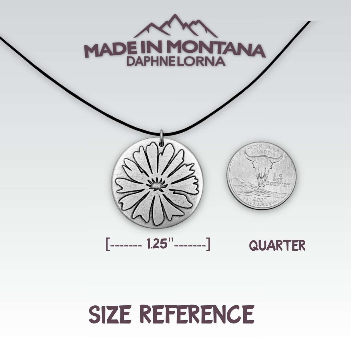 Bitterroot Necklace - Daphne Lorna