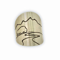 Buff in the Tetons Adjustable Ring - Daphne Lorna