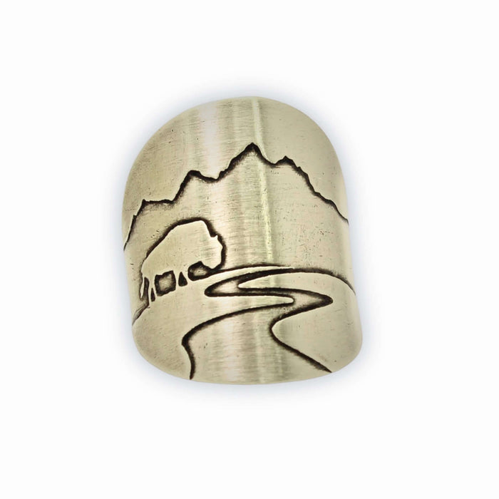 Buff in the Tetons Adjustable Ring - Daphne Lorna