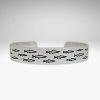 Salmon Run Cuff Bracelet