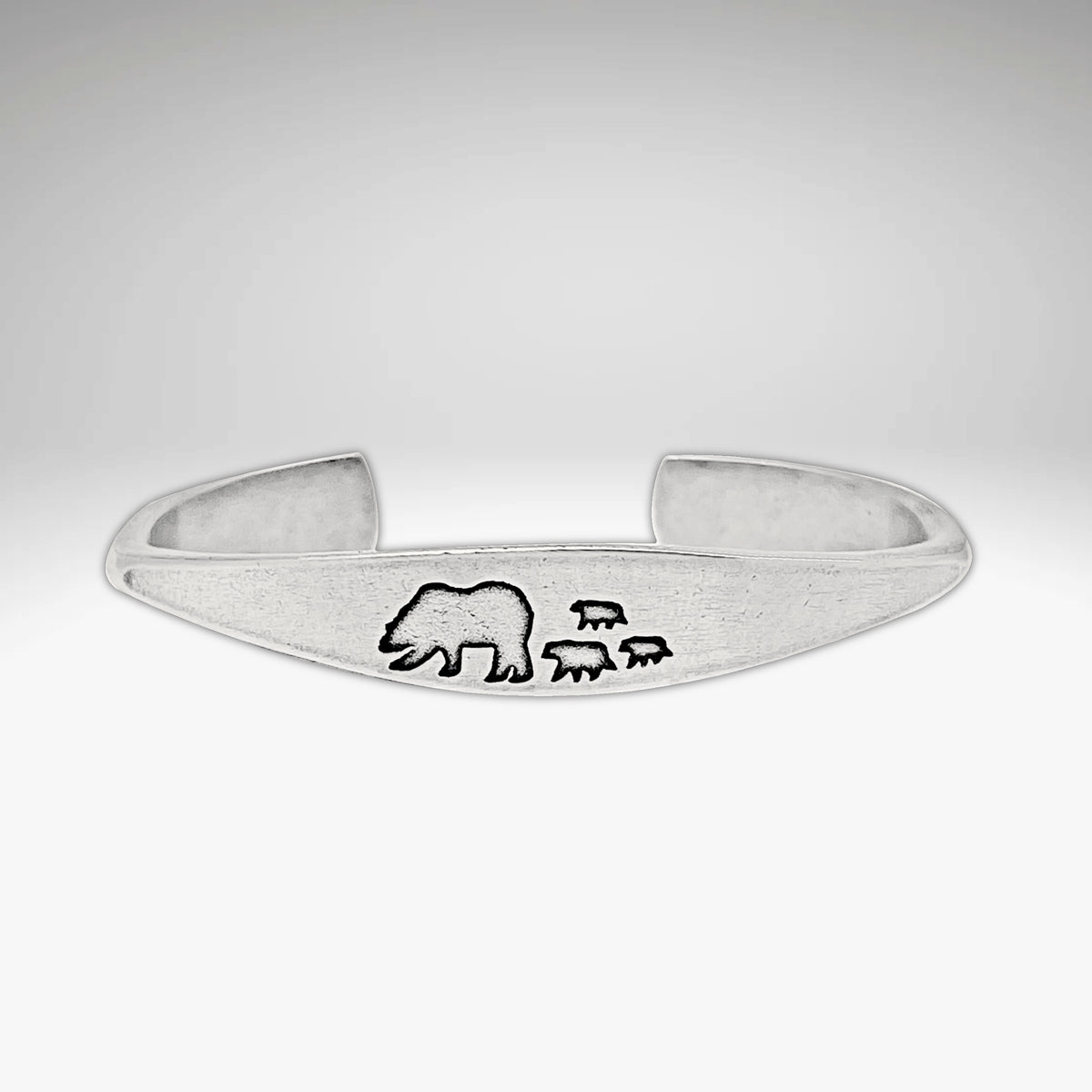 Bear Family Cuff Bracelet