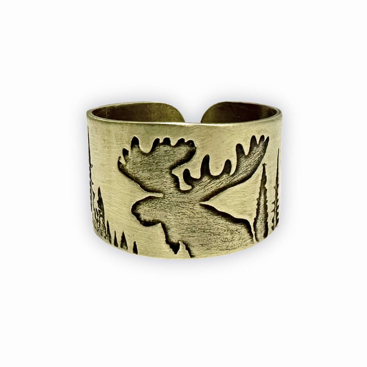 Creek Moose Adjustable Ring - Daphne Lorna