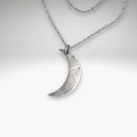 Crescent Long Layered Necklace - Daphne Lorna