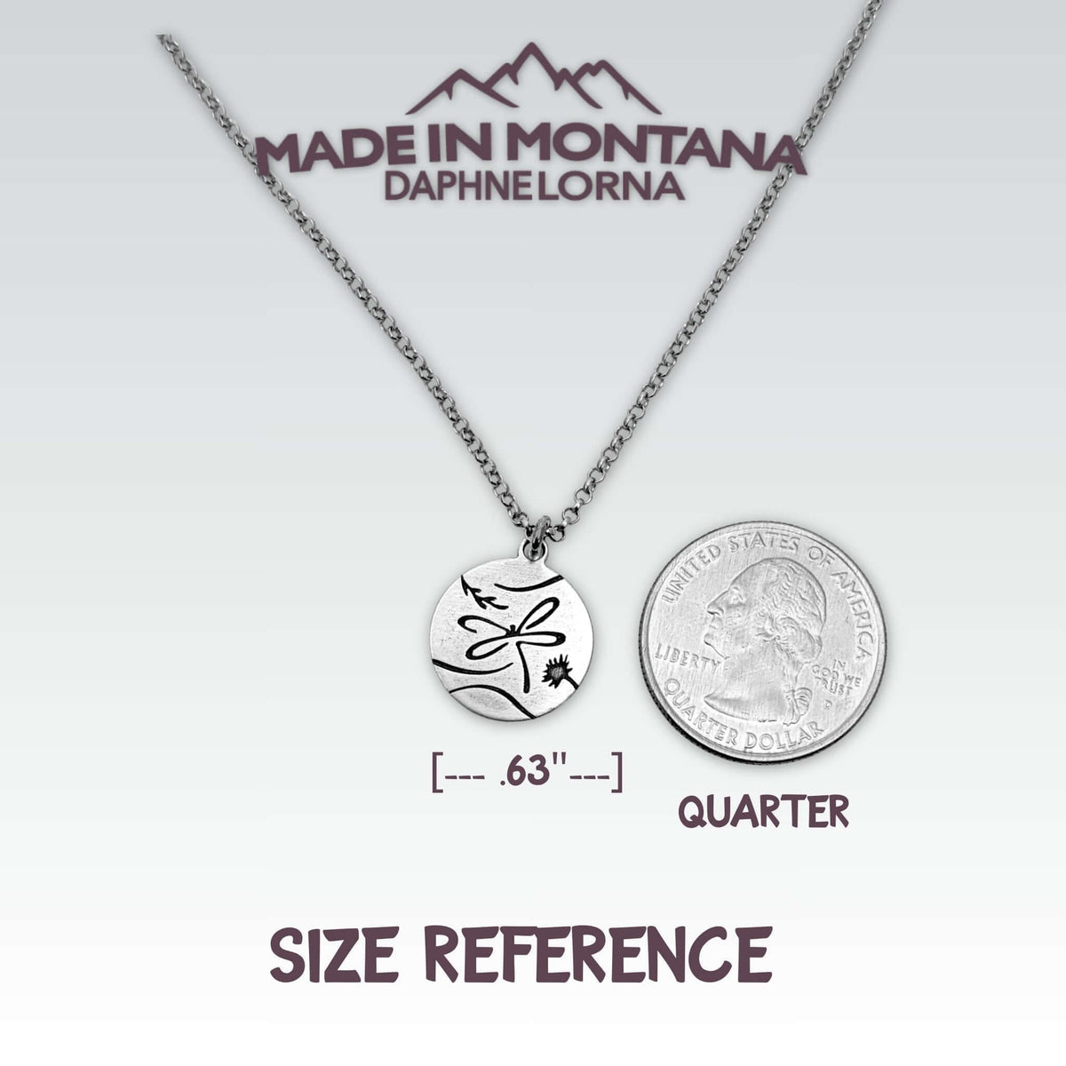 Dragonfly Necklace - Daphne Lorna