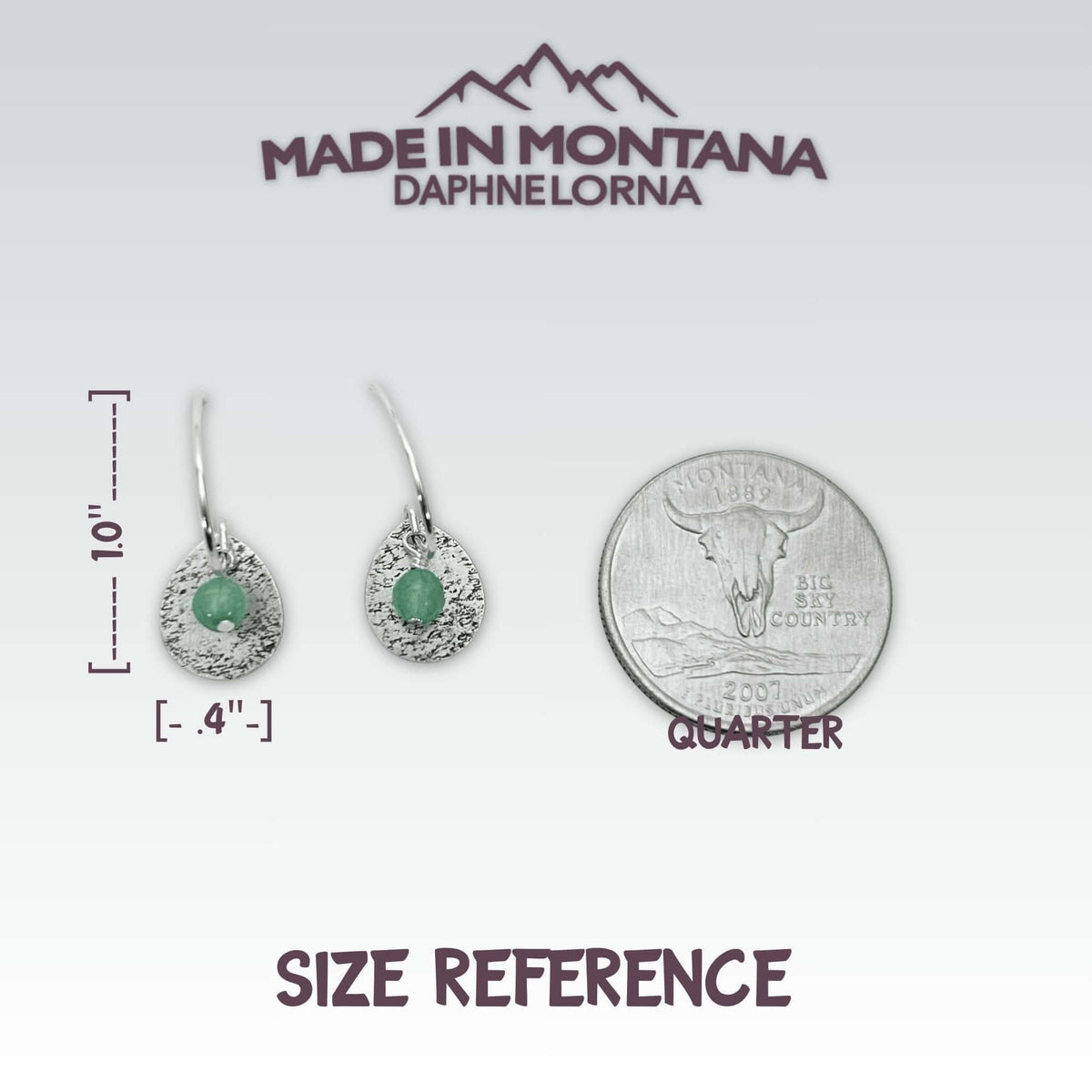 Drops Earrings - Daphne Lorna