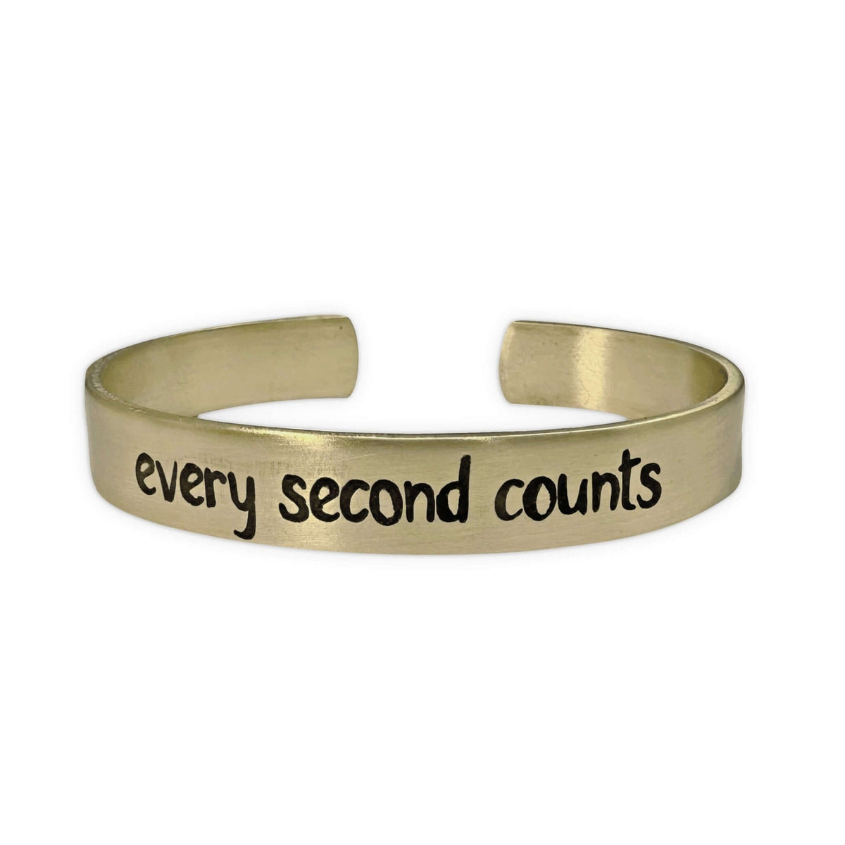 Every second counts - Bear Cuff Bracelet - Daphne Lorna
