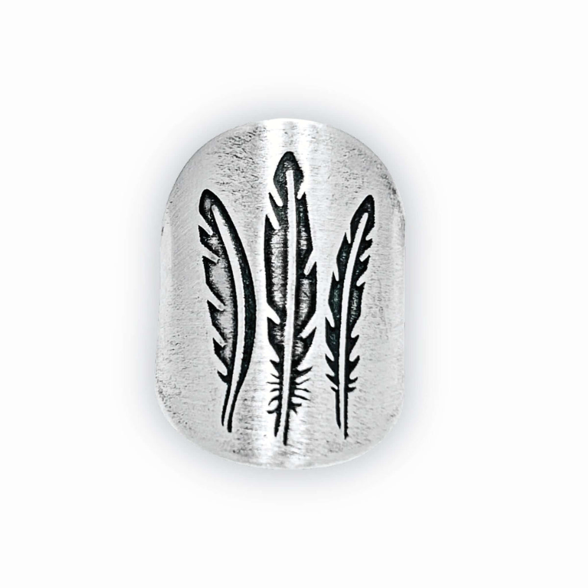 Feather Adjustable Ring - Daphne Lorna