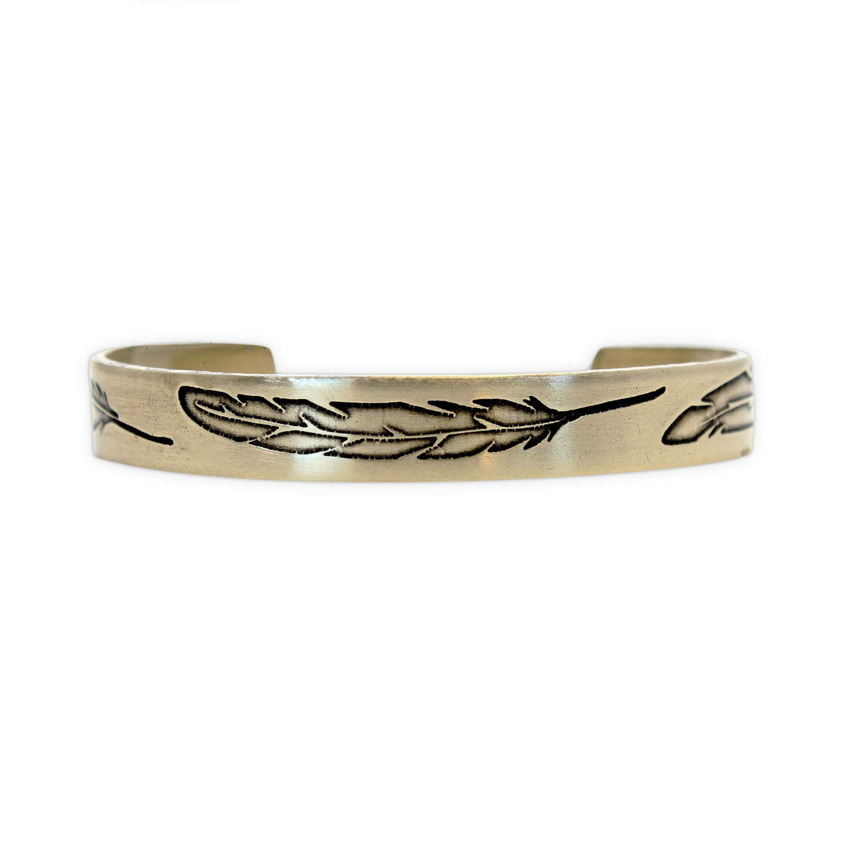 Feather Cuff Bracelet - Daphne Lorna