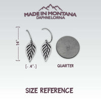 Feather Lite Earrings - Dangle Drops - Daphne Lorna