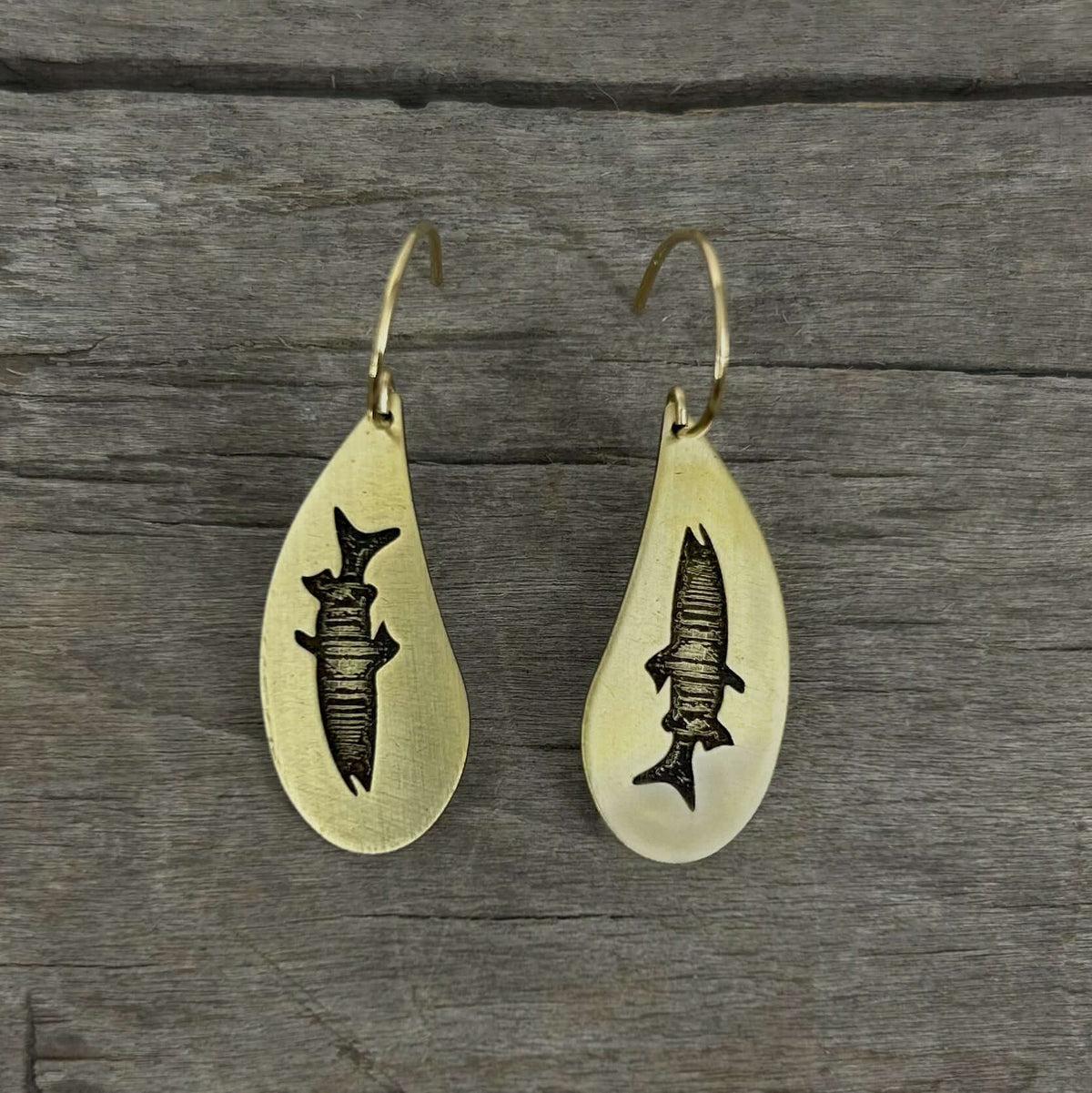 Fishing Around Earrings - Daphne Lorna