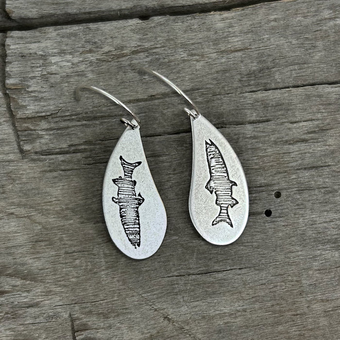 Fishing Around Earrings - Daphne Lorna