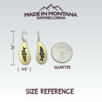 Fishing Around Earrings - Daphne Lorna