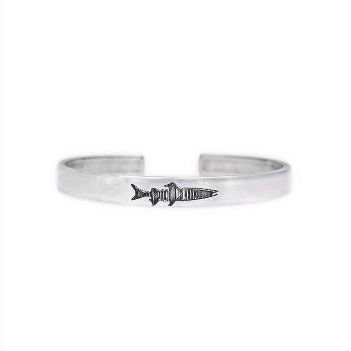 Fishing Around Mountain Cuff Bracelet - Daphne Lorna