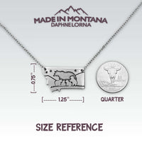 Four Cubs - Montana Bear Necklace - Daphne Lorna