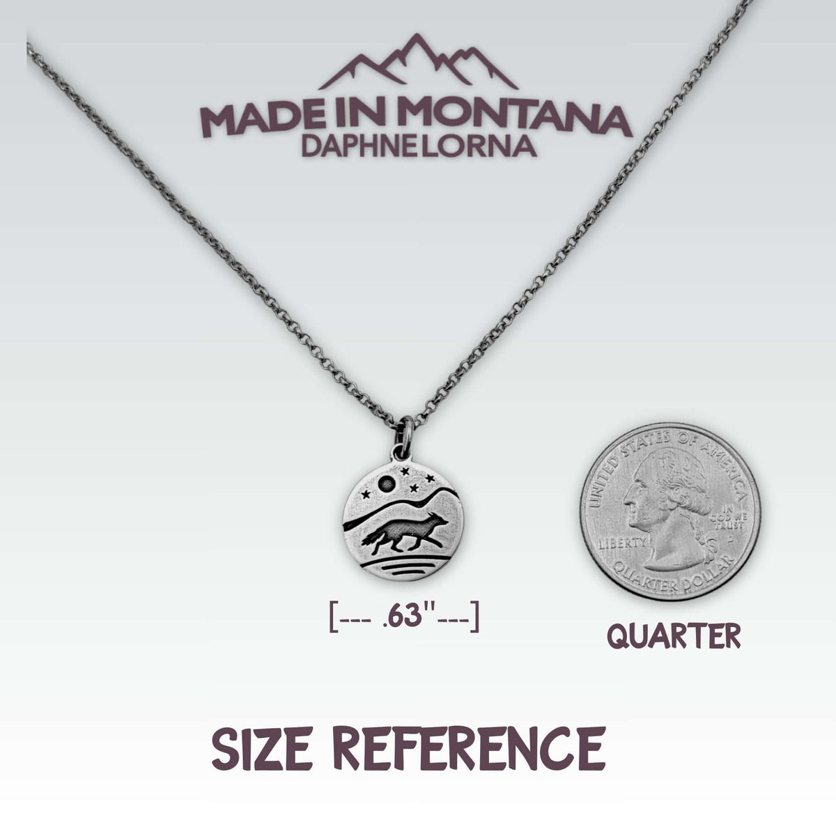 Fox Run Necklace - Daphne Lorna