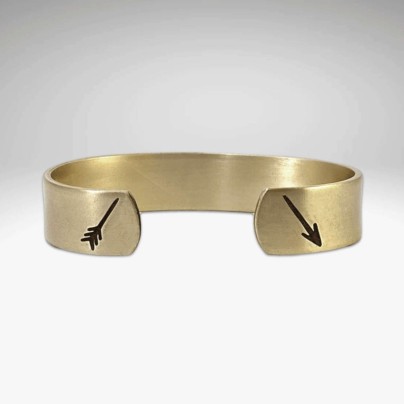 Freebird Cuff Bracelet- Eagle Bird bracelet for men and women featuring an arrow design.