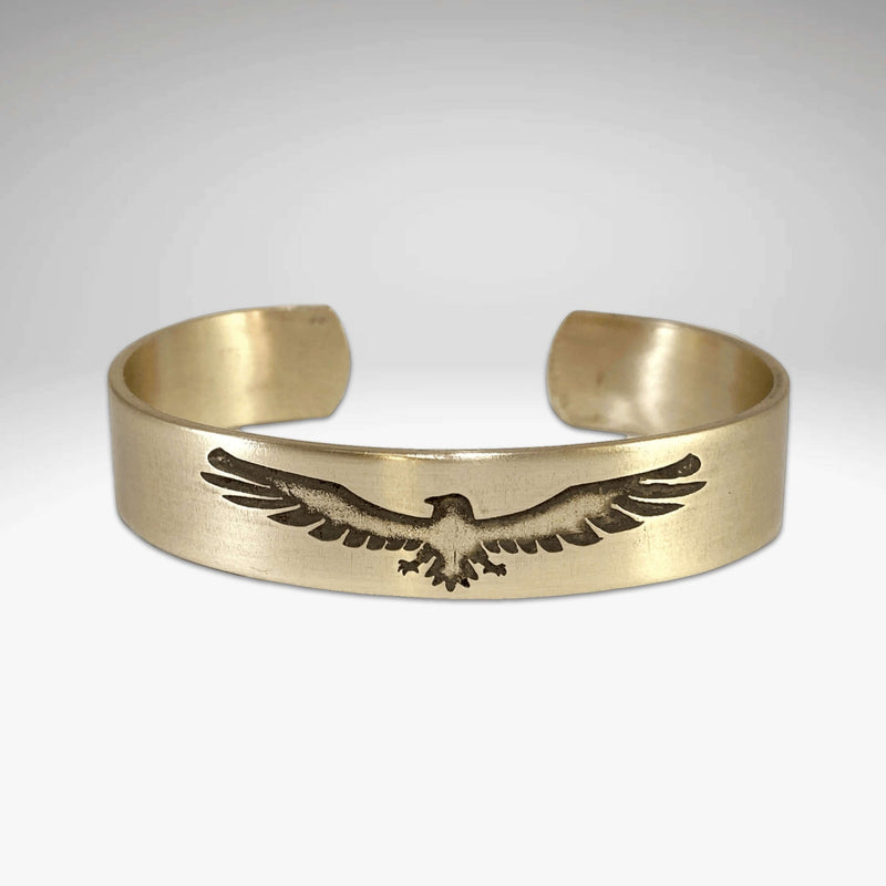 Freebird Cuff Bracelet- Eagle Bird bracelet for men and women, featuring a detailed eagle design.