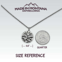 Going to the Sun Necklace - Daphne Lorna