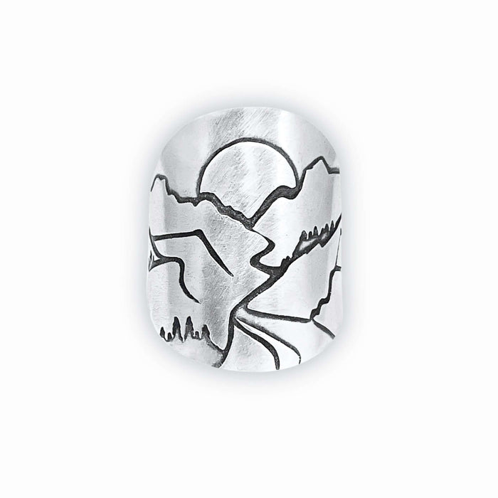 Going to the Sun Road Adjustable Ring - Daphne Lorna