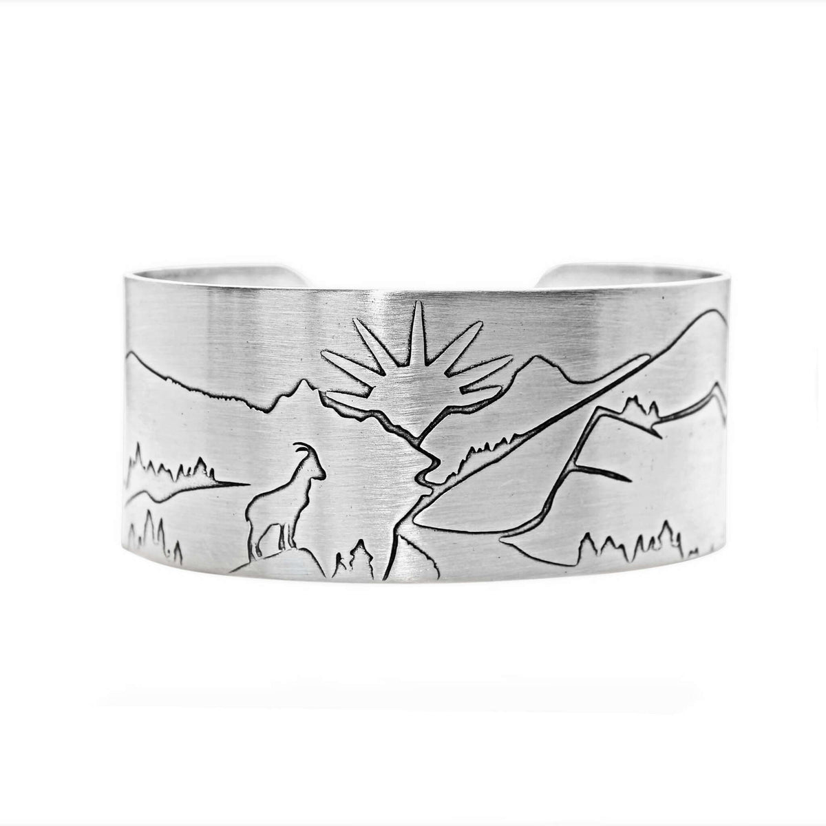 Going to the Sun Road Cuff Bracelet - Daphne Lorna
