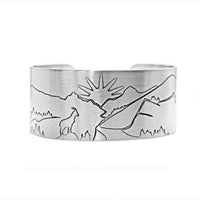 Going to the Sun Road Cuff Bracelet - Daphne Lorna