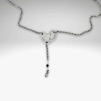 Heart Throb Y Necklace - Daphne Lorna