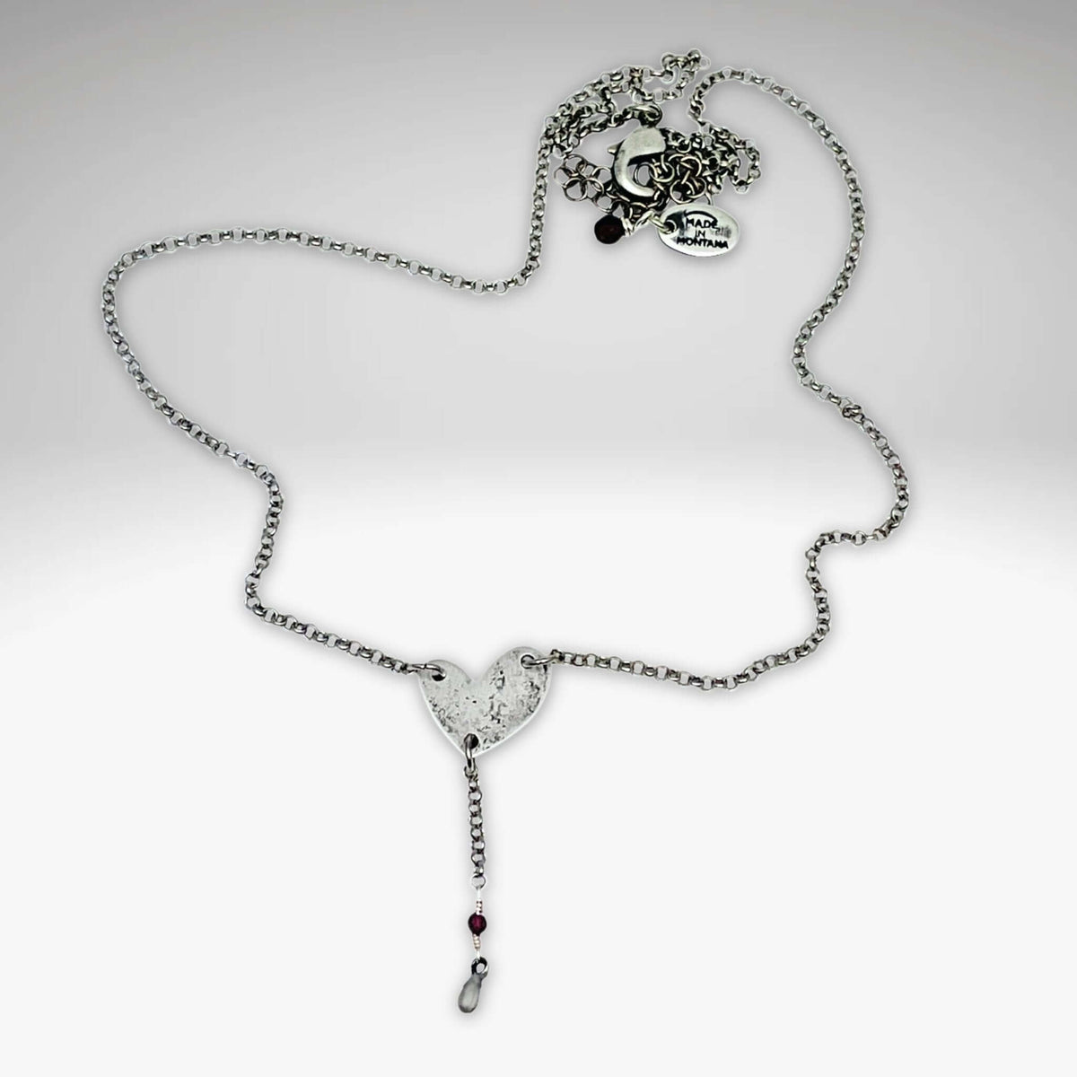Heart Throb Y Necklace - Daphne Lorna