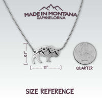 High Alpine Bison Necklace - Daphne Lorna