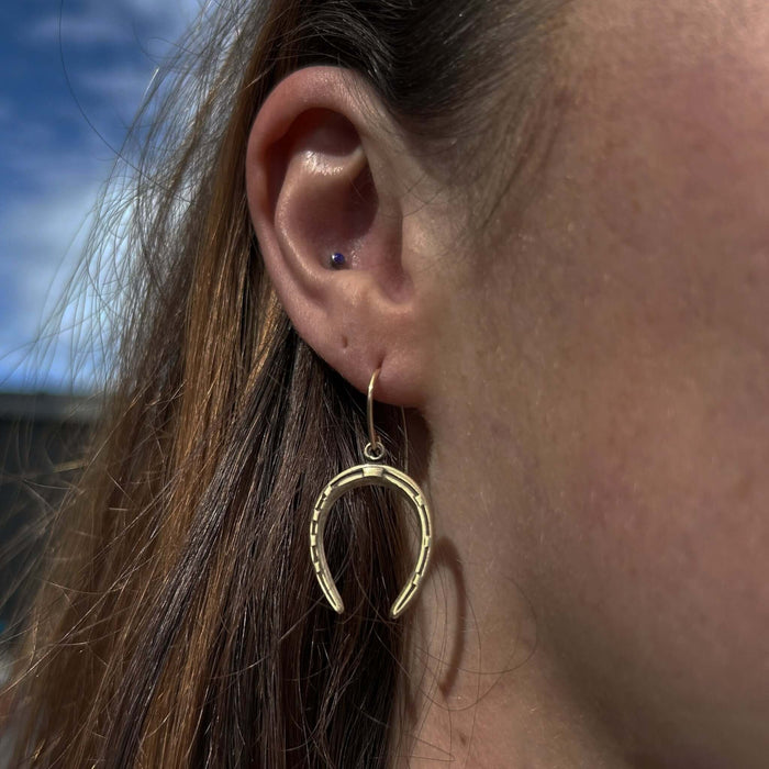 Horseshoe Earrings - Daphne Lorna