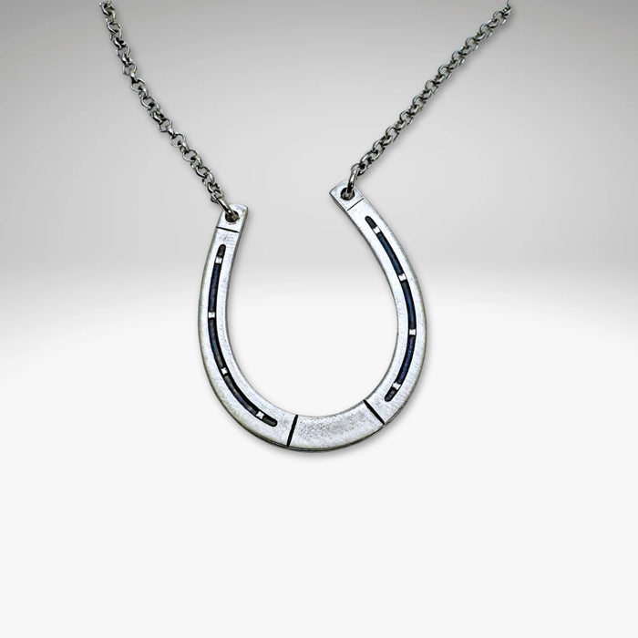Horseshoe Necklace - Daphne Lorna