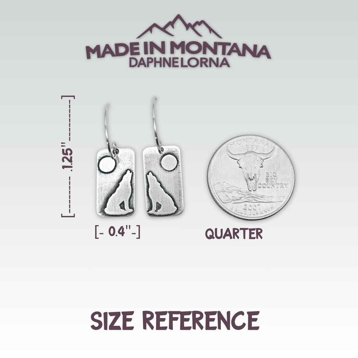 Howl Earrings - Daphne Lorna