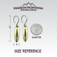 Larch Tree Earrings - Daphne Lorna