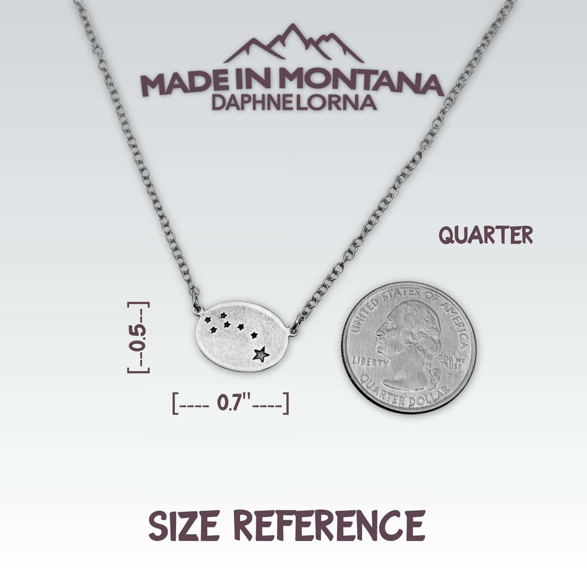 Little Dipper Necklace - Daphne Lorna