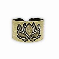 Lotus Adjustable Ring - Daphne Lorna