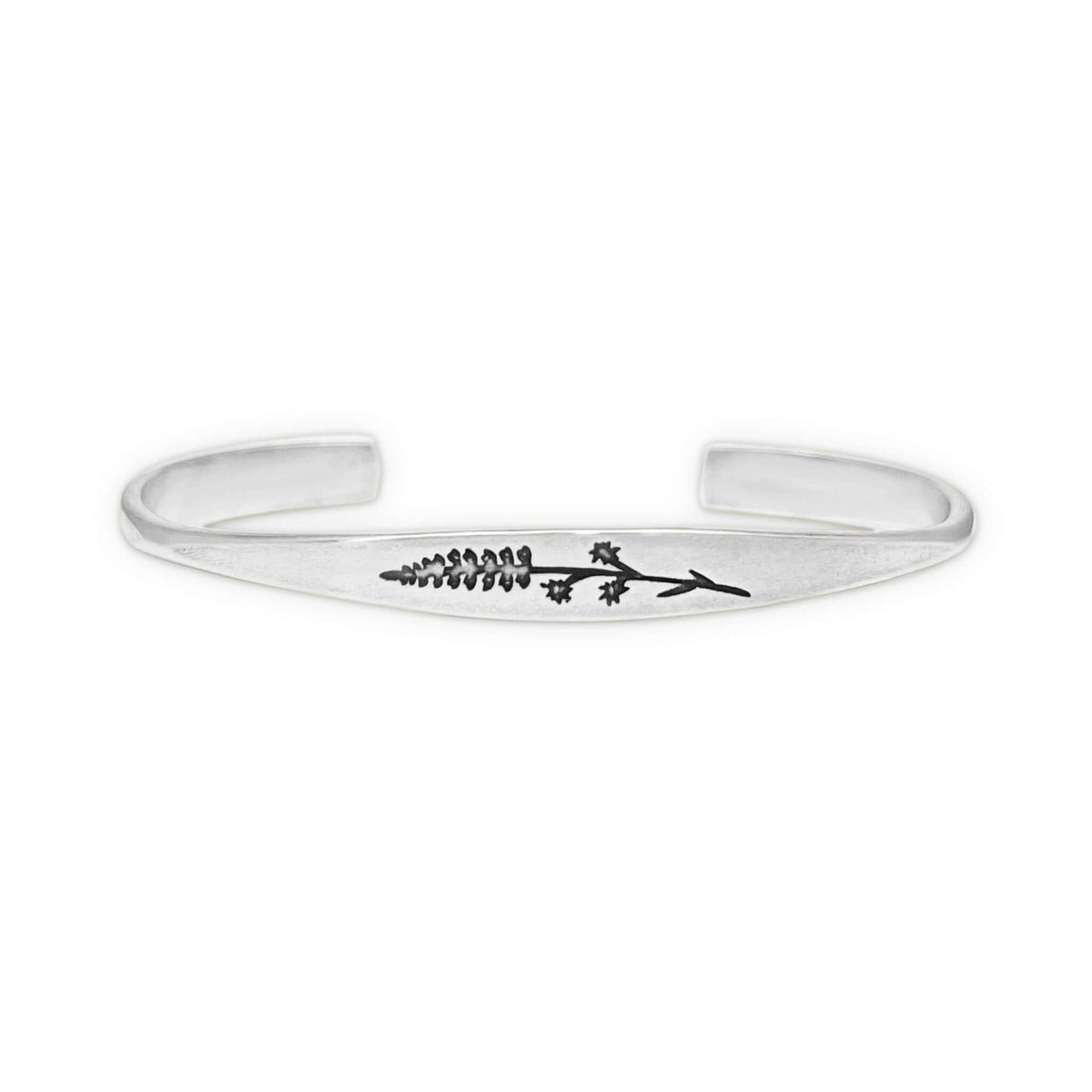 Lupine Flower Cuff Bracelet - Daphne Lorna