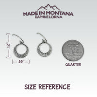 Mini Discs Earrings - Daphne Lorna